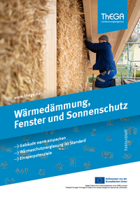 Fachinformation, Faktenblatt zu dem Thema Wärmedämmung, Fenster und Sonnenschutz