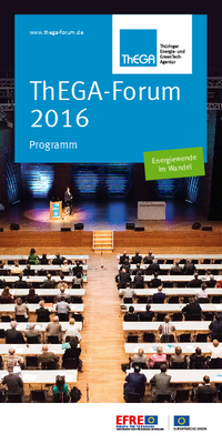 Programm ThEGA-Forum 2016 - Energiewende im Wandel