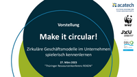 Präsentation: Seda Acinci - Circular Economy Spiel