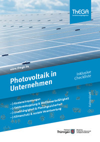 Fachinformation, Faktenblatt zu dem Thema Photovoltaik in Unternehmen